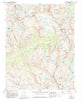 Mt. Abbot California Historical topographic map, 1:24000 scale, 7.5 X 7.5 Minute, Year 1982
