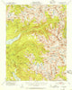 Mt. Abbot California Historical topographic map, 1:62500 scale, 15 X 15 Minute, Year 1953