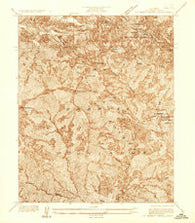 Mt. Baden-Powell California Historical topographic map, 1:24000 scale, 7.5 X 7.5 Minute, Year 1936