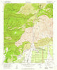 Mt. Baldy California Historical topographic map, 1:24000 scale, 7.5 X 7.5 Minute, Year 1954