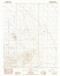 Mt. Barrow California Historical topographic map, 1:24000 scale, 7.5 X 7.5 Minute, Year 1988
