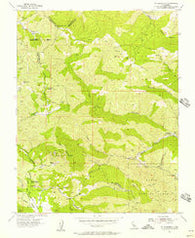 Mt. Boardman California Historical topographic map, 1:24000 scale, 7.5 X 7.5 Minute, Year 1955