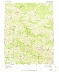 Mt. Boardman California Historical topographic map, 1:24000 scale, 7.5 X 7.5 Minute, Year 1955