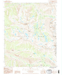 Mt. Clarence King California Historical topographic map, 1:24000 scale, 7.5 X 7.5 Minute, Year 1992