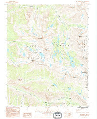 Mt. Clarence King California Historical topographic map, 1:24000 scale, 7.5 X 7.5 Minute, Year 1992