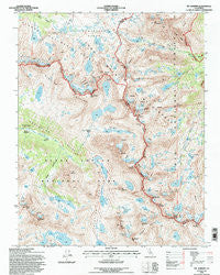 Mt. Darwin California Historical topographic map, 1:24000 scale, 7.5 X 7.5 Minute, Year 1994