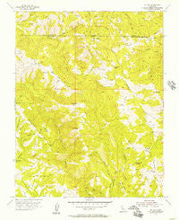 Mt. Day California Historical topographic map, 1:24000 scale, 7.5 X 7.5 Minute, Year 1955