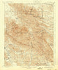 Mt. Diablo California Historical topographic map, 1:62500 scale, 15 X 15 Minute, Year 1898