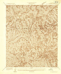 Mt. Gleason California Historical topographic map, 1:24000 scale, 7.5 X 7.5 Minute, Year 1935
