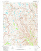 Mt. Goddard California Historical topographic map, 1:24000 scale, 7.5 X 7.5 Minute, Year 1983