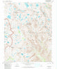 Mt. Goddard California Historical topographic map, 1:24000 scale, 7.5 X 7.5 Minute, Year 1983