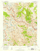 Mt. Goddard California Historical topographic map, 1:62500 scale, 15 X 15 Minute, Year 1948