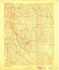 Mt. Hamilton California Historical topographic map, 1:62500 scale, 15 X 15 Minute, Year 1897