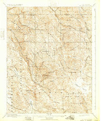 Mt. Hamilton California Historical topographic map, 1:62500 scale, 15 X 15 Minute, Year 1897