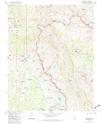 Mt. Henry California Historical topographic map, 1:24000 scale, 7.5 X 7.5 Minute, Year 1983