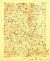 Mt. Lyell California Historical topographic map, 1:125000 scale, 30 X 30 Minute, Year 1901