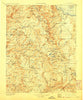 Mt. Lyell California Historical topographic map, 1:125000 scale, 30 X 30 Minute, Year 1901