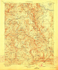 Mt. Lyell California Historical topographic map, 1:125000 scale, 30 X 30 Minute, Year 1901