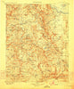 Mt. Lyell California Historical topographic map, 1:125000 scale, 30 X 30 Minute, Year 1901