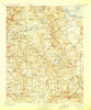 Mt. Lyell California Historical topographic map, 1:125000 scale, 30 X 30 Minute, Year 1901
