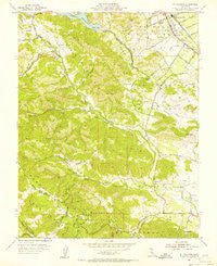 Mt. Madonna California Historical topographic map, 1:24000 scale, 7.5 X 7.5 Minute, Year 1955