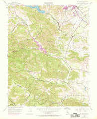 Mt. Madonna California Historical topographic map, 1:24000 scale, 7.5 X 7.5 Minute, Year 1955