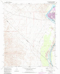 Mt. Manchester California Historical topographic map, 1:24000 scale, 7.5 X 7.5 Minute, Year 1970