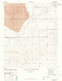 Mt. Mesa California Historical topographic map, 1:24000 scale, 7.5 X 7.5 Minute, Year 1947