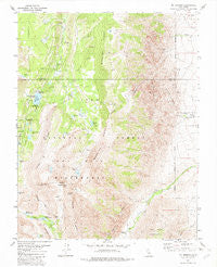 Mt. Morgan California Historical topographic map, 1:24000 scale, 7.5 X 7.5 Minute, Year 1982