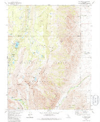 Mt. Morgan California Historical topographic map, 1:24000 scale, 7.5 X 7.5 Minute, Year 1982