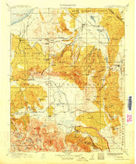 Mt. Morrison California Historical topographic map, 1:125000 scale, 30 X 30 Minute, Year 1914