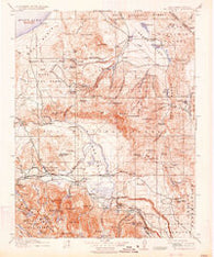 Mt. Morrison California Historical topographic map, 1:125000 scale, 30 X 30 Minute, Year 1914
