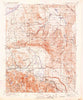 Mt. Morrison California Historical topographic map, 1:125000 scale, 30 X 30 Minute, Year 1914