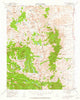 Mt. Pinchot California Historical topographic map, 1:62500 scale, 15 X 15 Minute, Year 1953