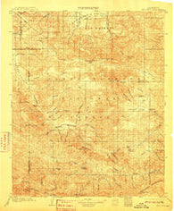 Mt. Pinos California Historical topographic map, 1:125000 scale, 30 X 30 Minute, Year 1903