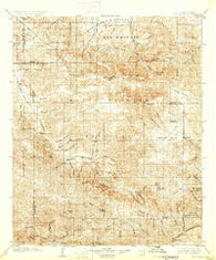 Mt. Pinos California Historical topographic map, 1:125000 scale, 30 X 30 Minute, Year 1903