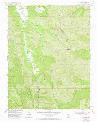 Mt. Stakes California Historical topographic map, 1:24000 scale, 7.5 X 7.5 Minute, Year 1955
