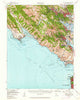 Mt. Tamalpais California Historical topographic map, 1:62500 scale, 15 X 15 Minute, Year 1950