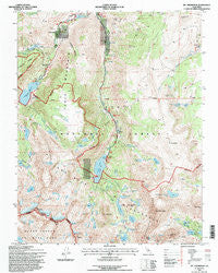 Mt. Thompson California Historical topographic map, 1:24000 scale, 7.5 X 7.5 Minute, Year 1994