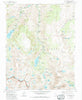 Mt. Thompson California Historical topographic map, 1:24000 scale, 7.5 X 7.5 Minute, Year 1983