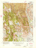 Mt. Vaca California Historical topographic map, 1:62500 scale, 15 X 15 Minute, Year 1942