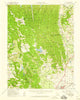 Mt. Vaca California Historical topographic map, 1:62500 scale, 15 X 15 Minute, Year 1951
