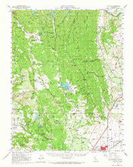 Mt. Vaca California Historical topographic map, 1:62500 scale, 15 X 15 Minute, Year 1951