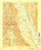 Mt. Whitney California Historical topographic map, 1:125000 scale, 30 X 30 Minute, Year 1907