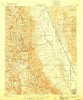 Mt. Whitney California Historical topographic map, 1:125000 scale, 30 X 30 Minute, Year 1907