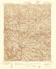 Mt. Wilson California Historical topographic map, 1:24000 scale, 7.5 X 7.5 Minute, Year 1934