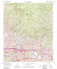 Mt. Wilson California Historical topographic map, 1:24000 scale, 7.5 X 7.5 Minute, Year 1966