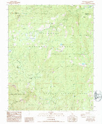Muir Grove California Historical topographic map, 1:24000 scale, 7.5 X 7.5 Minute, Year 1987