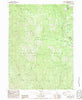 Mumbo Basin California Historical topographic map, 1:24000 scale, 7.5 X 7.5 Minute, Year 1986