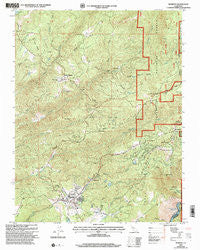 Murphys California Historical topographic map, 1:24000 scale, 7.5 X 7.5 Minute, Year 2001
